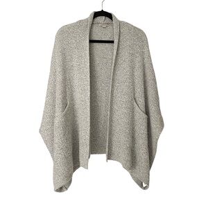 EUC Loft - One-Size Open Cardigan, Gray